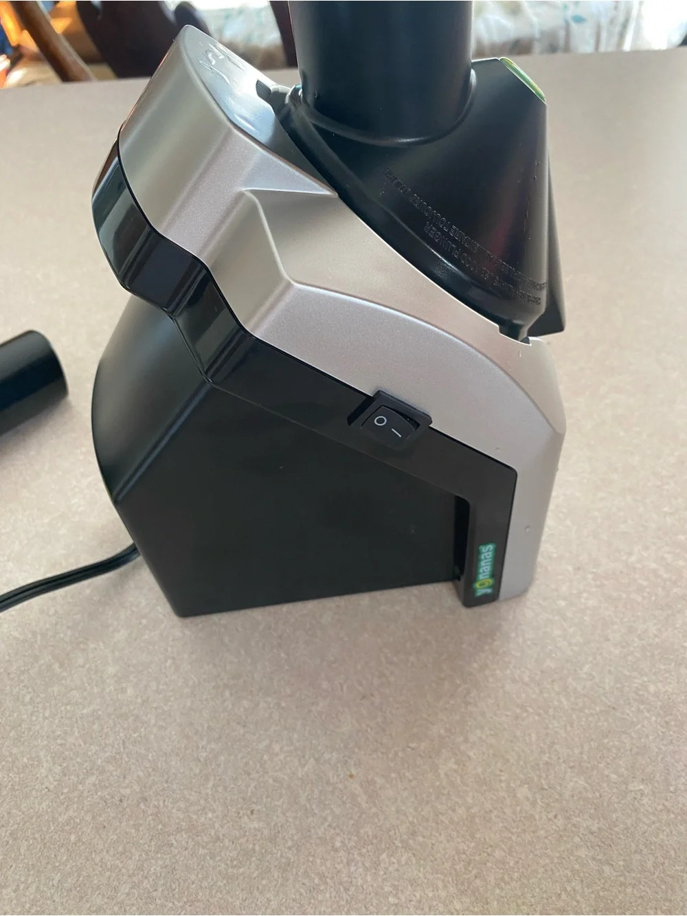 Yonanas Classic Vegan Non-Dairy Frozen Fruit Soft Serve Dessert Maker